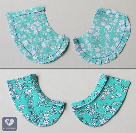 This week, I show you how to spruce up a tee by adding a basic, Peter-Pan style collar. I'm going to use the Liberty Jane Trendy Tee pattern (download it for FR This Week, Sewing Collars, Sew Ins, Baby Dress Patterns, Girl Dress Patterns, Baby Clothes Patterns, Sewing Lessons, Trendy Tee