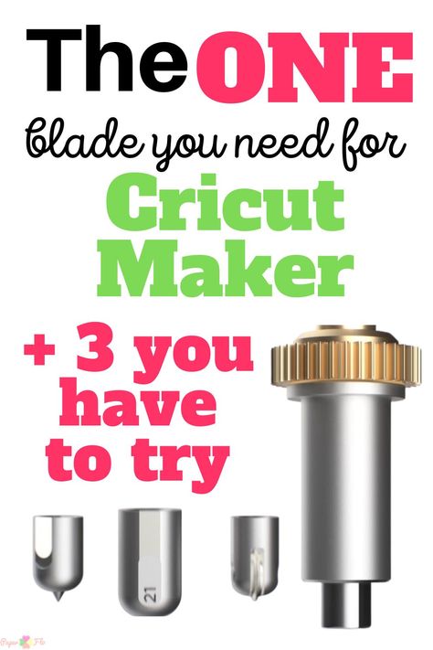 The ONE Blade You Need for Cricut Maker + 3 You Have to Try - Paper Flo Designs Cricut Maker 3 Blades, Cricut Blades Guide, Cricut Blade, Cricut Blades, Adaptive Tools, Cricut Maker 3, Cricut Hacks, Rugged Leather, Felt Decorations