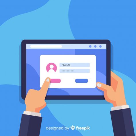 Online registration concept with flat de... | Free Vector #Freepik #freevector #freedesign #freetechnology #freetemplate #freepaper School Scholarship, Visual Basic, Vector Online, Education For All, Online Registration, Motion Design Animation, Academic Success, Graphic Wallpaper, Learning And Development