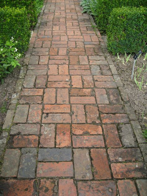 Brick Walkway Ideas, Brick Sidewalk, Brick Pathway, Brick Laying, Walkway Landscaping, Brick Path, Pathway Landscaping, Brick Walkway, Brick Paving