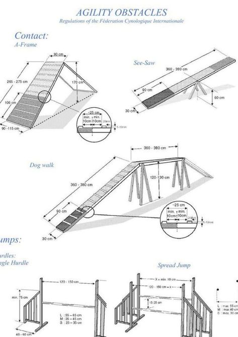 Agility Equipment For Dogs Diy, Dog Course Diy, Diy Dog Equipment, Diy Dog Walk Agility, Agility Equipment For Dogs, Diy Obstacle Course For Dogs, Diy Dog Agility Equipment Do It Yourself, Diy Dog Park Equipment, Dog Training Agility