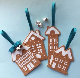 Cricket Joy Projects Craft Ideas, Faux Gingerbread, Christmas Paper Craft, Gingerbread Tree, Cork Sheet, Cork Ornaments, Gingerbread Christmas Decor, Winter Onederland Birthday, Cork Diy