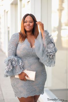 Plus Size Fashion for Women #plussize Trendy Curvy Afrikaanse Mode, Look Plus Size, Fashion Petite, Short Gowns, Big Girl Fashion, Curvy Plus Size, Plus Size Beauty, Plus Size Fashion For Women, Curvy Girl Fashion