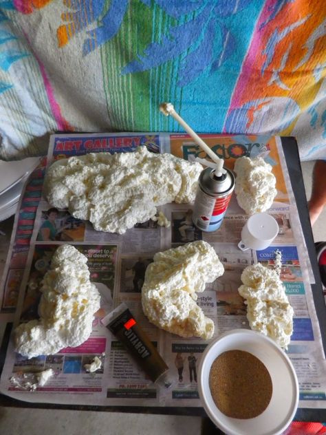 Delta Vector: Quick Cheap Terrain - Expanding Foam Hills in 30 minutes Dnd Diy, Dnd Terrain, Dnd Crafts, Expanding Foam, Warhammer Terrain, Pva Glue, Miniature Gaming, 40k Terrain, Game Terrain