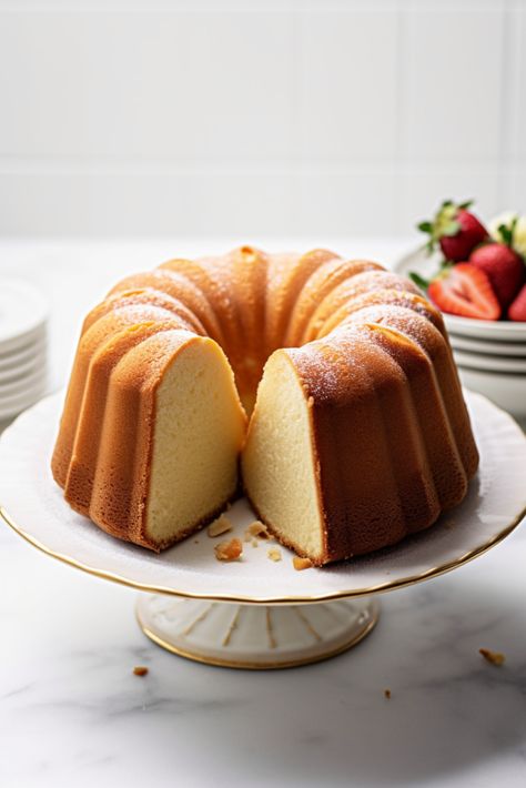 Hennessy Pound Cake Recipe, Butterfly Treats, Cheese Pound Cake Recipe, Cream Cheese Pound Cake Recipe, Pound Cake Recipes Easy, Cheese Pound Cake, Sour Cream Pound Cake, Make Cream Cheese, Pound Cake Recipe