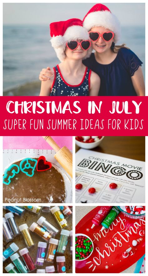 Christmas In July Birthday Party Ideas, Christmas In July Food Ideas For Kids, Christmas In July Summer Camp Ideas, Christmas In July Kids Party, Christmas In July Kids Crafts, Christmas In July Ideas For Kids, Christmas In July Games For Kids, Christmas In July Kids Activities, Christmas In July Party Ideas For Kids