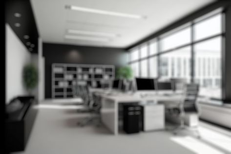 Blur background of modern office interio... | Premium Photo #Freepik #photo #luxury-office #office-interior #empty-office #clean-office Modern Office Interior Design, Photo Blur, Modern Office Interior, Interior Design Contemporary, Office Interior Design Modern, Modern Office Interiors, Office Background, Luxury Office, Office Office