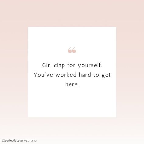 Double tap and give yourself a clap for all your hard work. Way to go girl! - #relatablequotes #inspire #passiveinconline #quote #inspirationalquotes #worklifebalance #hardwork #clapforyourself Clap For Yourself, Lazy People Quotes Working Hard, Hardwork Will Pay Off Quotes, Hardworking Girl, Hardest Worker Quotes, Hard Work Meme, Go Girl, Marketing On Instagram, Hard Workers