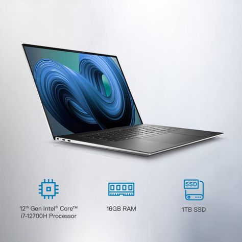 Dell XPS 9720 D560068WIN9S Laptop with 17-inch 4K UHD+ Display and 12th Gen Intel Processor Launched in India 2 Laptop Advertisement, Dell Computer, Latest Technology Gadgets, Laptop Display, Laptop Price, Latest Laptop, Passport Online, Dell Xps 13, Dell Laptop