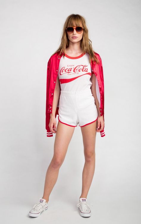 Wildfox Couture Coca-Cola Vintage Ringer Tee Vintage Ringer Tee, Share A Coke, Always Coca Cola, Women's Graphic Tees, Girl Trends, Wildfox Couture, Coca Cola Vintage, Ringer Tee, Jersey Tee