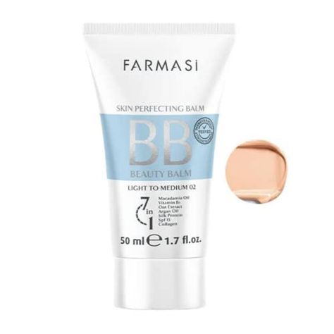 FARMASI Make Up BB Cream Beauty Balm, Full-Coverage Foundation, Concealer, Moisturizer BB Cream for All Skin Types, 1.7 fl. oz. / 50 ml (Light to Medium) Check more at https://hibukvita.com/shop/cosmetics/foundation-and-concealers/farmasi-make-up-bb-cream-beauty-balm-full-coverage-foundation-concealer-moisturizer-bb-cream-for-all-skin-types-1-7-fl-oz-50-ml-light-to-medium/ Beauty Balm, Full Coverage Foundation, Foundation Concealer, Bb Cream, All Skin Types, Concealer, Skin Types, Beauty Products, The Balm