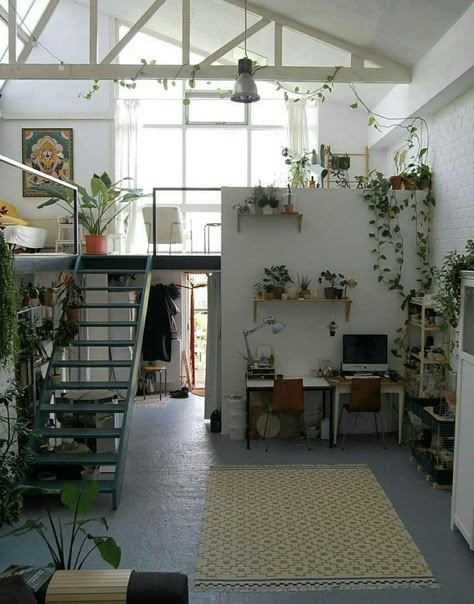 oh my god it's the temple Studio Apartment Design, Interior Design Minimalist, Room With Plants, Dream Apartment, Style At Home, Dream Rooms, Apartment Design, House Inspo, My New Room