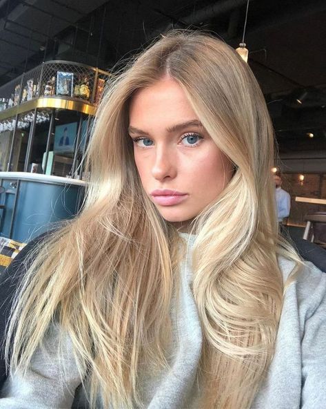 blonde blowout #hairstyle #hairinspo #90s #blonde Cool Blonde Highlights On Brown Hair, Blond Hair Aesthetic, Balayage Brown To Blonde, Medium Balayage, Rose Brunette, Aesthetic Balayage, Medium Aesthetic, Blonde To Brown, Rose Highlights