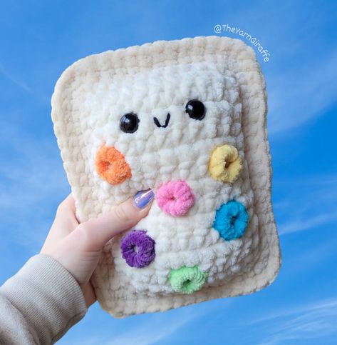 15 Crochet Patterns You Can Make And Sell Crochet Roblox Pattern, Crochet Pop Tart, Crochet Squishy, No Sew Crochet Amigurumi, Crochet Stuffy, Squishy Book, Pillow Pattern Crochet, Food Amigurumi, Cutest Crochet