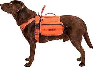 Onetigris Dyno Outdoor Dog Harness with Pockets, Front Range Dog Pack, Dog Backpack Harness with Handles, Saddle Bag Dog Hiking Vest Harness Tactical Service Dog Harness Canine EDC Pack Set Dog Harness Backpack, Silly Wolves, Harness With Pockets, Tactical Dog Gear, Dog Hiking Gear, Backpack For Dogs, Emergency Go Bag, Service Dog Harness, Tactical Harness