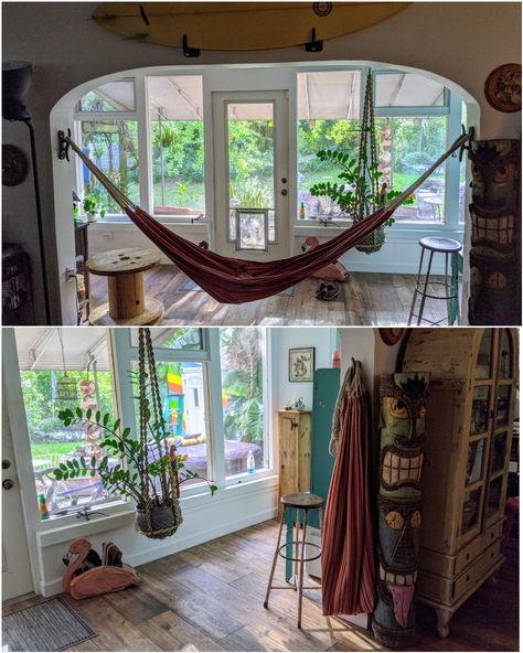 Indoor Hammock Hanging, Dock Cleats, Indoor Hammock, Boat Cleats, Apartment Decor Inspiration, House Goals, My Wife, Future House, Cozy House