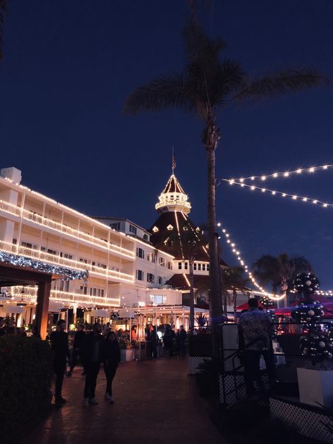 california, coronado, Hotel Del Coronado, lights, palm tree, photo collage, Investigator Aesthetic, Hotel Del Coronado San Diego, Palm Tree Photo, Paranormal Aesthetic, Paranormal Investigator, Hotel Del Coronado, Tree Photo, Paranormal Investigation, Colby