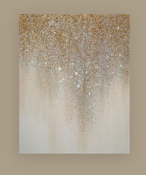 Arte Glitter, Peisaj Abstract, Cuadros Diy, Metallic Art, Soyut Sanat Tabloları, Glitter Art, Canvas Painting Diy, Art Painting Acrylic, Diy Canvas Art