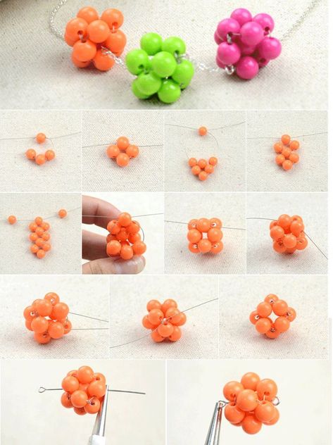 Anting Manik, Motifs Perler, Beaded Jewelry Tutorials, Handmade Jewelry Tutorials, Beading Projects, Beaded Jewelry Patterns, Pony Beads, Beading Tutorials, Bead Jewellery