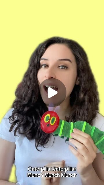 Teacher Clara on Instagram: "“Caterpillar munch munch munch” by @lovelylittlemelodies + handcrafted caterpillar puppet.🐛 Will you sing this song to your little ones? Let me know in the comments! #kindergarten #preschool #preschoolactivities #preschoolteacher #singing #puppet #playbasedlearning #play" Caterpillar Puppet, Playbased Learning, For You Song, Preschool Teacher, Caterpillar, Preschool Activities, Puppets, Let Me Know, Kindergarten