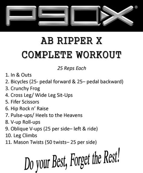 Ab Ripper X Workout Routine | The complete Ab Ripper X routi… | Flickr P90x Ab Ripper, P90x Workout, Complete Workout, Workout Man, Tony Horton, P90x, Best Abs, Workout Program, I Work Out