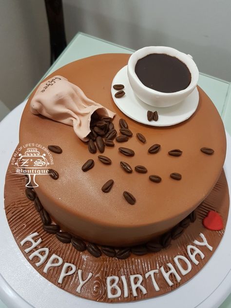 Coffee Lover Cake ☕ For Orders Viber 9634513 😊 #BirthdayCake #CoffeeLover #Coffee #Mug #Fondant #SugarArt #AllEdible #FarooZsBoutique For Orders Call / Viber 9634513 Follow us on: Facebook: https://web.facebook.com/FaroosZsBoutique/ Instagram: https://www.instagram.com/pharu2/ Pinterest: https://www.pinterest.com/pharu2/boutique-by-faroo/ Twitter: https://twitter.com/Pharu2 Coffee Theme Cake Ideas, Coffee Lover Cake, Coffee Birthday Cake, Coffee Cake Decoration, Illusion Cakes, Lover Cake, Coffe Mug Cake, Coffee Birthday, Birthday Cake For Husband