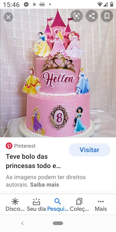 Princess Theme Cake, Disney Princess Cake Topper, Disney Princess Birthday Cakes, Belle Birthday Party, Frozen Cake Topper, Belle Birthday, Princess Birthday Party Decorations, Disney Princess Cake, Disney Princess Birthday Party