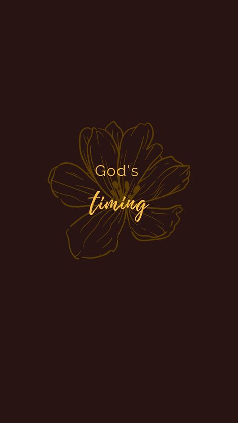 Gods Timing Quotes, God's Perfect Timing, Trust Gods Timing, God's Timing Is Perfect, God's Timing, Christian Iphone Wallpaper, Christian Quotes Wallpaper, Bible Quotes Wallpaper, Bible Quotes Images