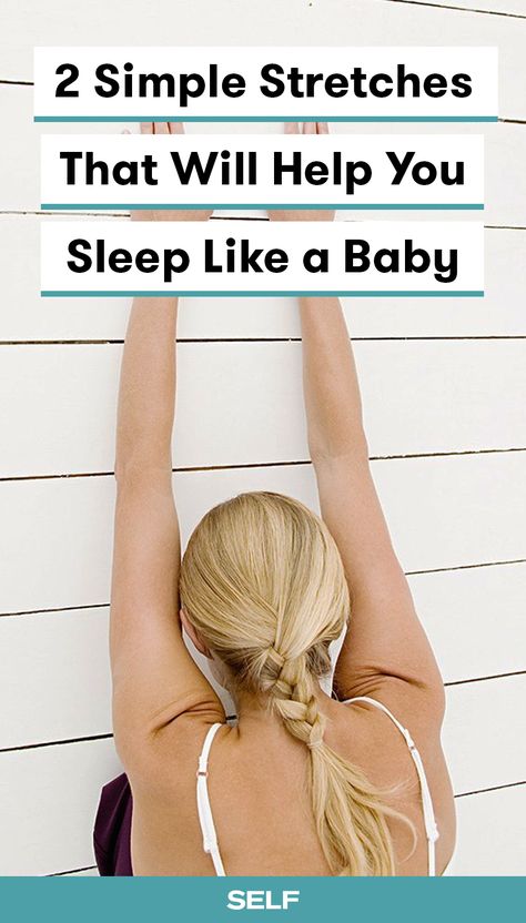 Bedtime Stretches, Simple Stretches, Stretches For Runners, Bedtime Routines, Restorative Yoga Poses, Bedtime Yoga, Mental Health Activities, How To Stop Snoring, Sleep Remedies