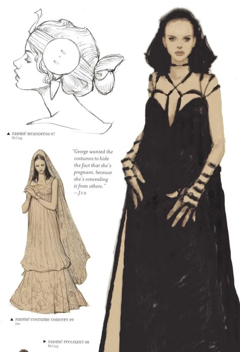 Star Wars Padme Concept Art, Naboo Clothes, Padme Outfits Concept Art, Naboo Outfit, Padme Amidala Outfits Concept Art, Star Wars Aesthetic Clothes, Padme Concept Art, Naboo Fashion, Galactic Fashion