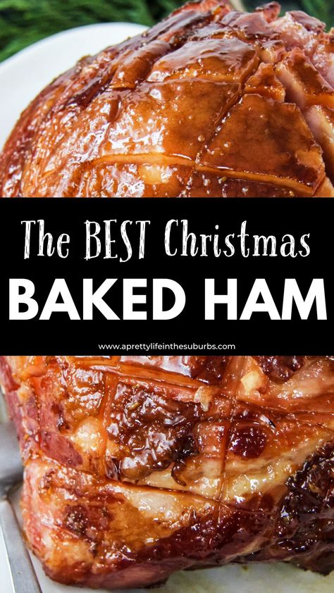 Juicy Ham Recipes, Xmas Ham, Pineapple Honey Glazed Ham, Best Ham Recipe, Easy Ham Recipes, Perfect Ham, Baked Ham With Pineapple, Christmas Ham Recipes, Thanksgiving Ham