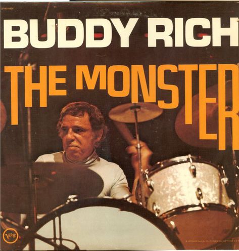 Buddy Rich - The Monster | Veröffentlichungen | Discogs Buddy Rich, Real Music, Jerry Lewis, Lp Cover, Cats Artists, All That Jazz, My Buddy, Drum Kits, Deep Love