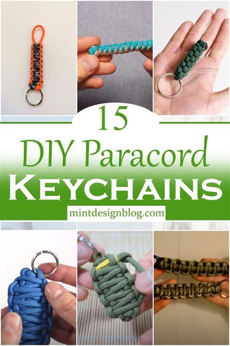 Braid Keychain Diy, Paradors Keychain Diy, Paracord Gift Ideas, Paracord Keychain With Beads, Paracord Keychain Diy, Paracord Keychain Instructions, 550 Paracord Projects, Snake Knot Paracord, Paracord Supplies