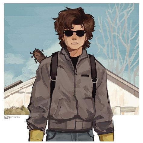 Steve Harrington Stranger Things, Akali League Of Legends, Stranger Things Kids, Stranger Things Steve, Stranger Things Art, Grunge Art, Stranger Things Meme, Steve Harrington, Stranger Things Funny