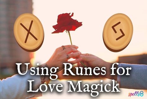 Draw a Rune: Online Rune Divination! – Spells8 Runes For Love Spell, Runes For Love, Love Runes, Love Rune, Rune Divination, Spiritual Cleansing Bath, Anglo Saxon Runes, Runes Meaning, Divination Runes