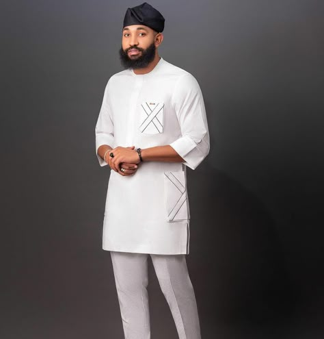 Male Senator Styles White, Men Latest Native Fashion Trends 2022, Male Asoebi Styles, Sentor Wears For Men, Styles For Men Native, White Senator Design, Male Native Wears Nigerian, White Native For Men Nigerian, Native Designs For Men