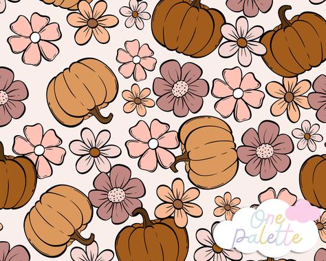 Boho Fall Background, Boho Fall Wallpaper Iphone, Fall Digital Art, Fall Desktop Backgrounds, Fall Layout, Work Background, Preppy Autumn, Autumn Patterns, Pink Wallpaper Ipad