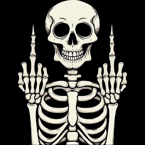 Skeleton Middle Finger is a Men's T-Shirt designed by katzura to illustrate your life and is available at Design By Humans Skeleton Tshirt Design, Skeleton Flipping Off, Skull Middle Finger, Middle Finger Wallpaper, Skeleton Middle Finger, Bone Drawing, Skeleton Tshirt, Artist Branding, Troll Face