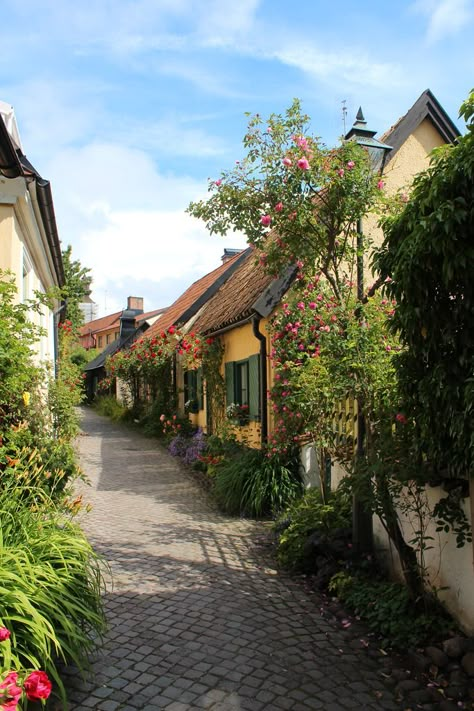 Visby, Gotland Houses In Sweden, Sweden Photography, Sweden Nature, Sweden Aesthetic, Gotland Sweden, Swedish Summer, Medieval City, Sweden Travel, Adventure Travel Explore