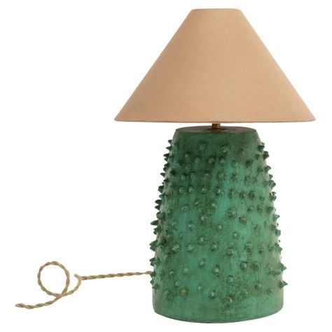 Ceiba Table Lamp For Sale at 1stDibs Green Floor Lamp, Clay Lamp, Western Table, Mexican Table, Green Floor, Sacred Tree, Lamp Handmade, Statement Lighting, Aesthetic Movement