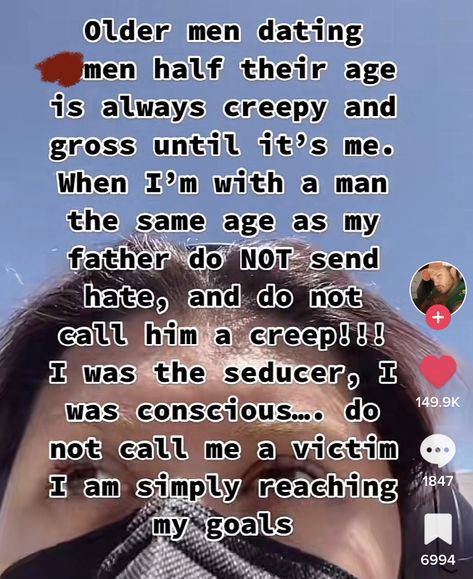 Older men dating men half their age is always creppy and gross until its me. When im with a man the same age as my fsther DO NOT send hate, and do not call him a creep!!! I was the seducer, I was consious…. Do not call me a victim i am simply reaching my goals Older Men Aesthetics, Older Man Aesthetic, Dating Older Men Aesthetic, Gangster Boyfriend, Older Men Quotes, I Love Older Men, Older Boyfriend, Middle Aged Men, Dating An Older Man