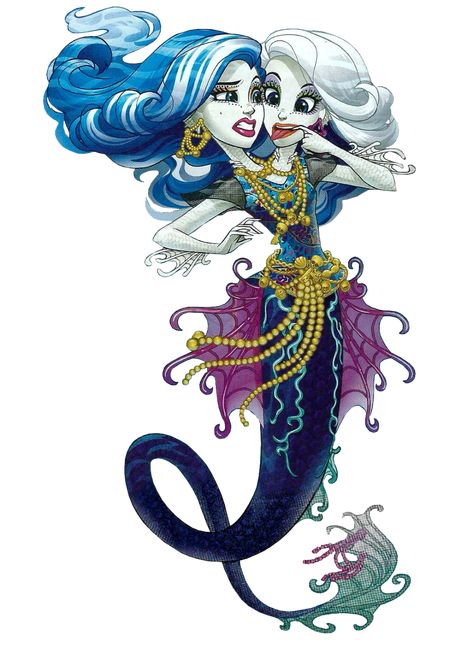 Peri And Pearl Serpentine, Great Scarrier Reef, Monster H, Profile Art, Arte Monster High, Monster High Pictures, Monster High Party, New Profile, Moster High