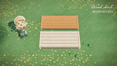 Wood Path, Stall Signs, Animal Crossing Memes, Animal Crossing Wild World, Path Design, Island Theme, Patio Flooring, New Animal Crossing, Animal Crossing Game