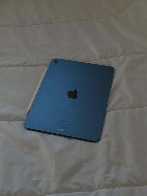 Blue Ipad Asthetic, Ipad Air 5 Blue Aesthetic, Ipad Air Blue Aesthetic, Blue Ipad 10th Gen, Ipad Blue Aesthetic, Ipad 10th Generation Blue, Blue Study Aesthetic, Blue Ipad Aesthetic, Ipad Air Blue