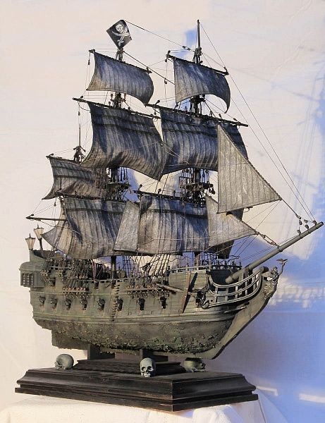 Black Pearl Ship, Tall Ship Model, Trip Journal, Pirate Ship Model, Pirate Ship Art, Model Sailing Ships, Sailing Ship Model, Boat Navigation, Wooden Model Boats