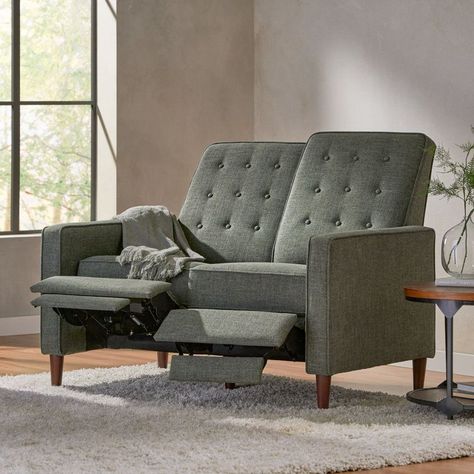 The Best Small Sofas for Your Living Room Nursery Recliner, Loveseat Recliners, Sleeper Couch, Tufted Loveseat, Cool Couches, Reclining Loveseat, Couch And Loveseat, Small Living Rooms, Small Living