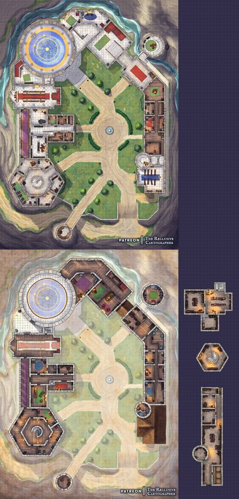 Dnd University, Dnd Palace Map, Dm Ideas, Kelly's Heroes, Ship Map, Building Map, Dnd World Map, Sims Builds, Tabletop Rpg Maps