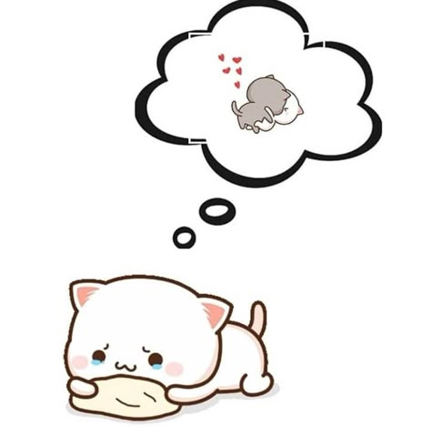 I Feel Sick, Calin Gif, Peach Goma, Cute Couple Comics, Chibi Cat, Cute Bear Drawings, Marketing News, Cute Cartoon Images, Y2k Summer