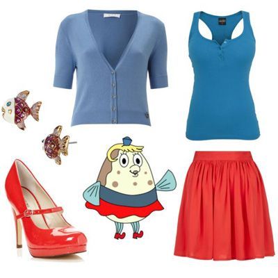 mrs puff costume | Mrs. Puff Spongebob Characters Mrs Puff Spongebob, Spongebob Fashion, Spongebob Squarepants Characters, Throwback Thursday Outfits, Spongebob Outfit, Mrs Puff, Spongebob Costume, Character Movie, Summer Madness