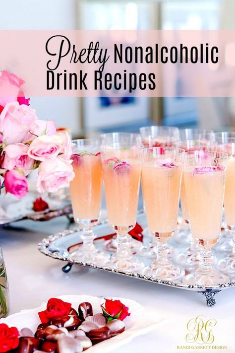 Pomegranate Mimosa, Mimosa Drink, Glace Fruit, Valentines Brunch, Ladies Brunch, Girls Brunch, Drink Recipes Nonalcoholic, Brunch Drinks, Galentines Party